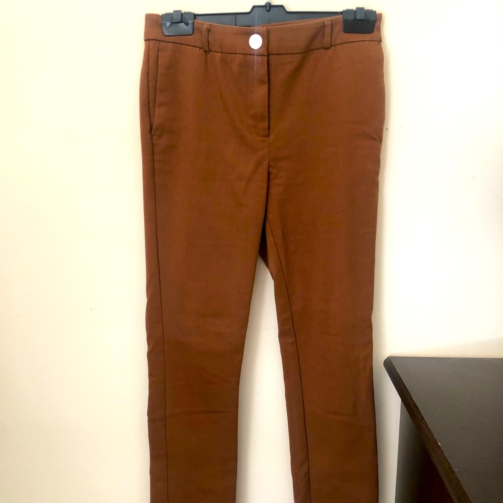 Straight light brown pants